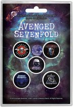 Avenged Sevenfold Badge/button The Stage Set van 5 Multicolours