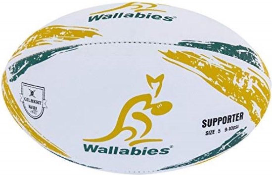 Gilbert Wallabies / Australia Supporters Ballon de rugby taille 5 | bol.com