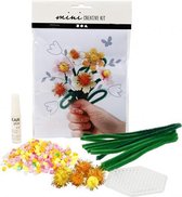 Mini Creative Kit, , creatief met kralen - bloemen, 1set