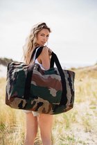 Mycha Ibiza - reistas - weekendtas heren - handbagage tas - strandtas - canvas tas - Ikea tas - 9211