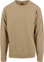 Urban Classics Sweater/trui -L- Oversize Open Edge Crew Beige