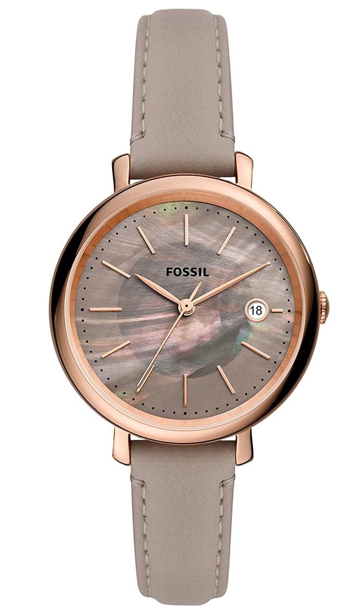 Fossil Jacqueline ES5091 Dameshorloge 36 mm - Rosékleurig