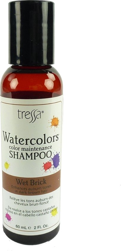 Tressa Watercolors color maintenance Shampoo Haarkleurverzorgingsshampoo 60ml – Wet Brick