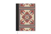 Carnet - Cahier - Motifs - Carrelage - Bloem - Broderie - Arabe - Carnet - Format A5 - Bloc-notes