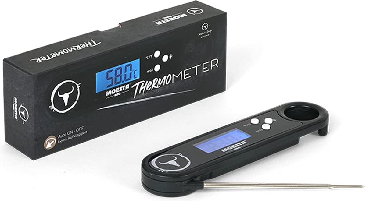 Luxe vleesthermometer - Grill thermometer premium kwaliteit – BBQ thermometer