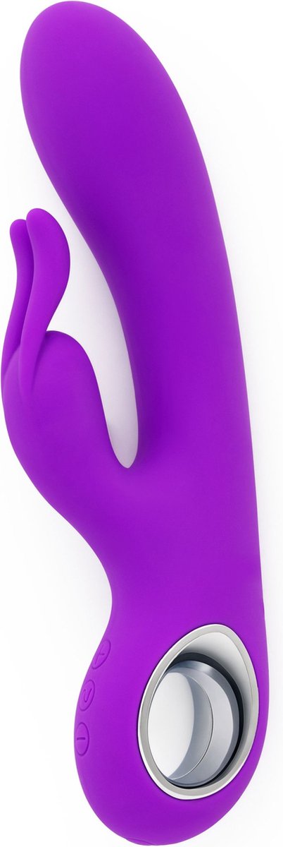 Goedkoopste TOYJOY - Happiness Rabbit Vibe - Vibrators Clitoral Paars