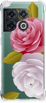 Case Anti-shock OnePlus 10 Pro GSM Hoesje met doorzichtige rand Roses