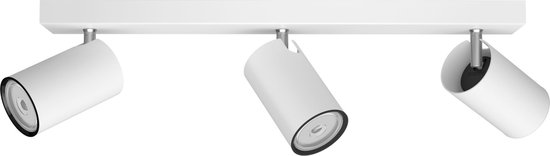 Philips Kosipo opbouwspot - 3-lichts - wit | bol.com