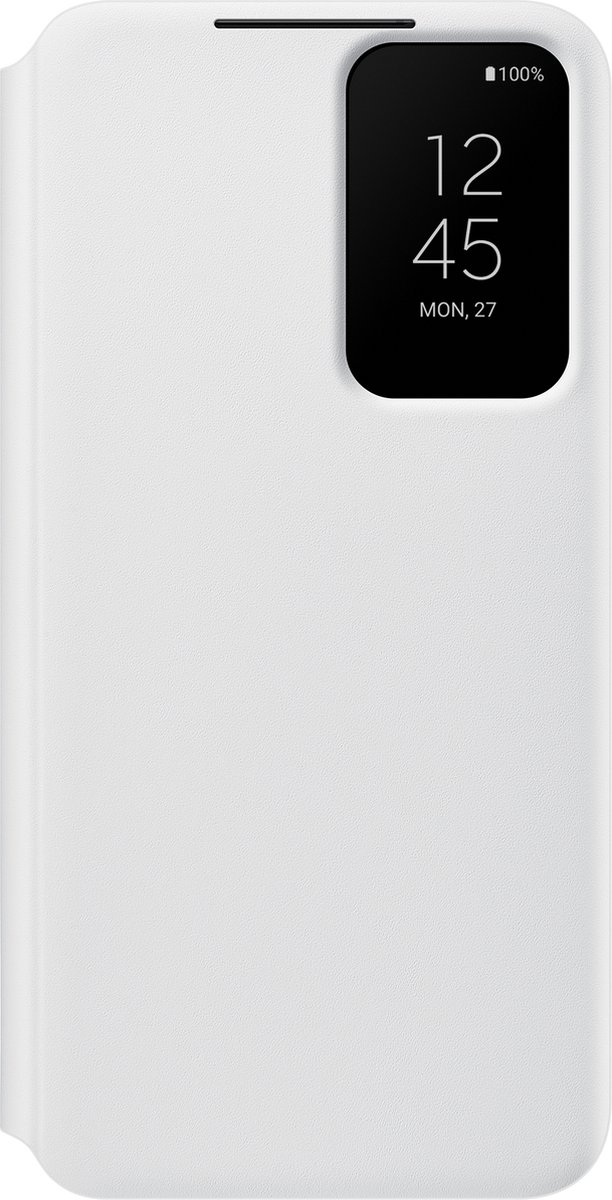Samsung Galaxy S22 Origineel - Smart Clear-View Cover - Wit