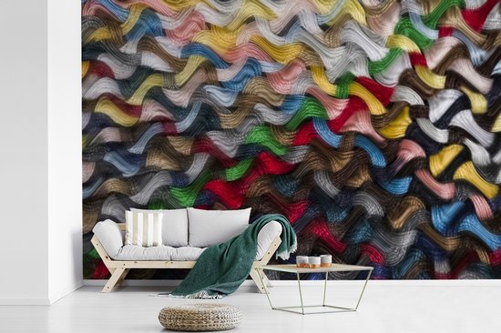 Papier peint photo peint photo vinyle - Oeuvre tressée largeur 360 cm x hauteur 240 cm - Tirage photo sur papier peint (disponible en 7 tailles)