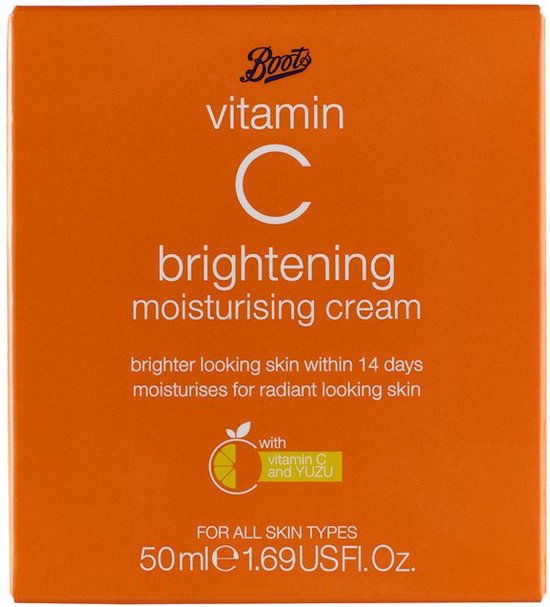 Boots Vitamin C Brightening Moisturising Cream