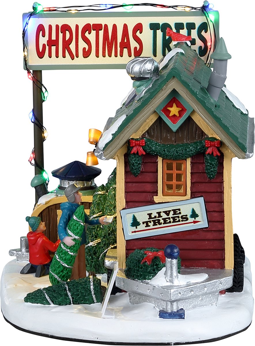 Lemax English Lane - Villaggio In Miniatura Con Negozi E Pub, Luci LED, 29.5x27x10 Cm - Foto 10