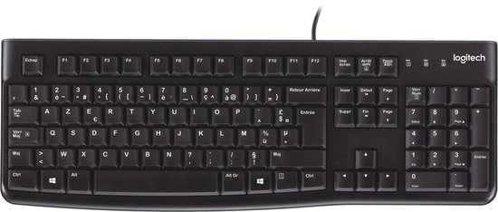 Logitech K120 - Toetsenbord - AZERTY BE - Zwart
