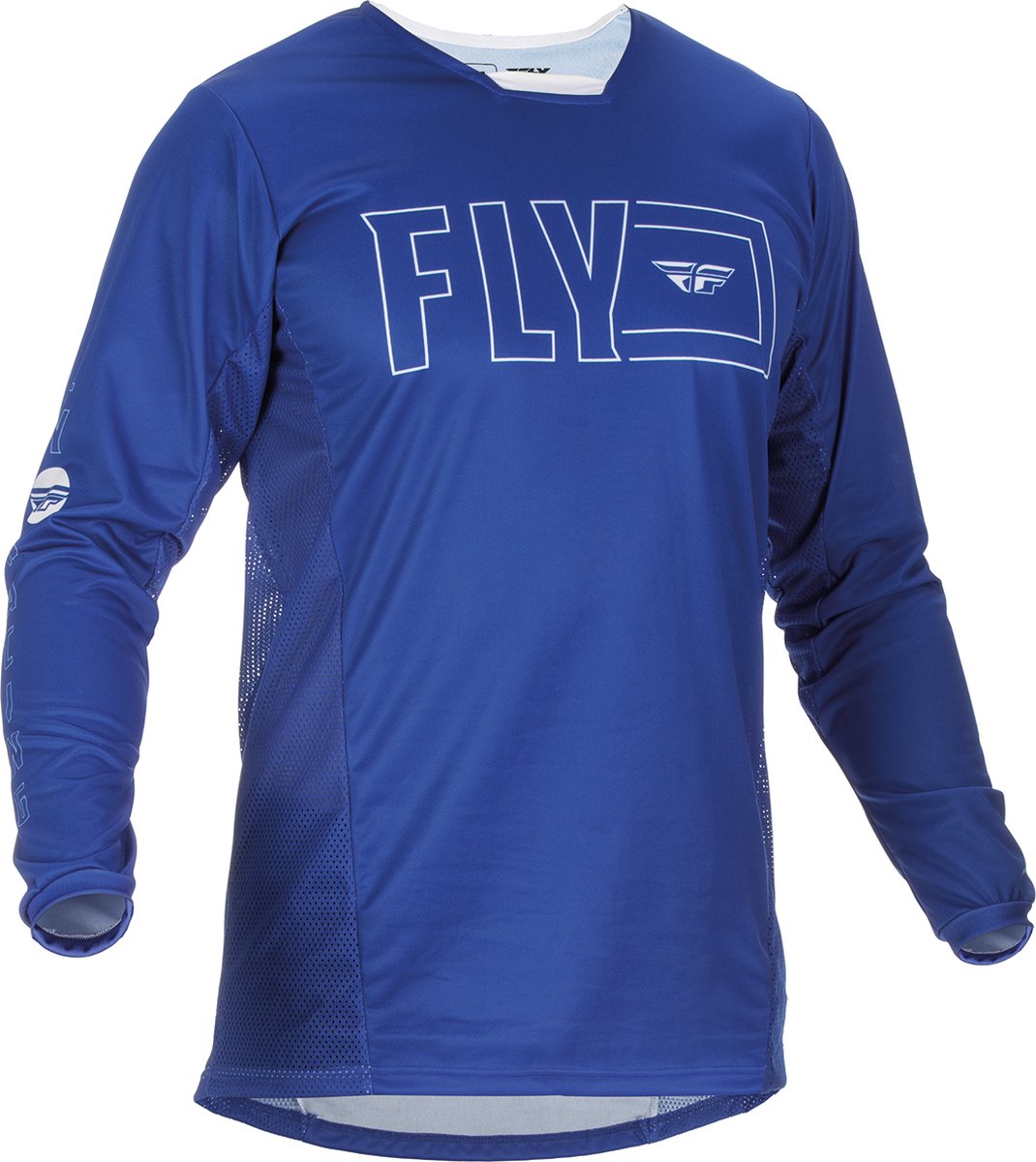FLY Racing Kinetic Fuel Jersey Blue White M