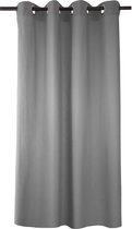INSPIRE - Dekkend gordijn SUNNY - B.140 x H.280 cm - gordijnen met oogjes - katoen - lichtgrijs