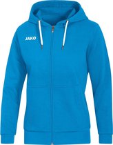 Jako Base Jas Met Kap Dames - Jako Blauw | Maat: 40