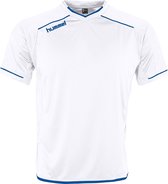 hummel Leeds Shirt km Sport Shirt - Blanc - Taille S