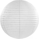 Lanterne boule de luxe blanc 50 cm