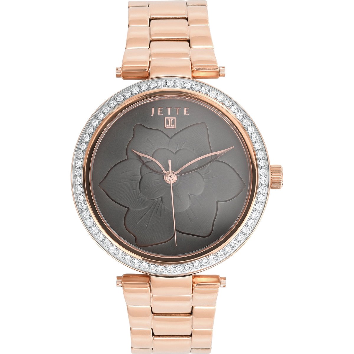 JETTE dames horloges quartz analoog One Size Roségoud 32016586