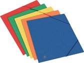 Chemise élasto Oxford Top File+, pour pi A5, couleurs assorties 50 pièces
