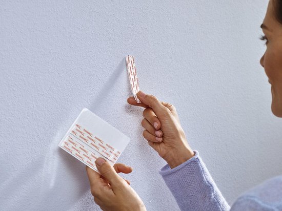 Tesa® Verstelbare Klevende Spijker voor behang & pleisterwerk 1kg.2 in blister (per 2 stuks)