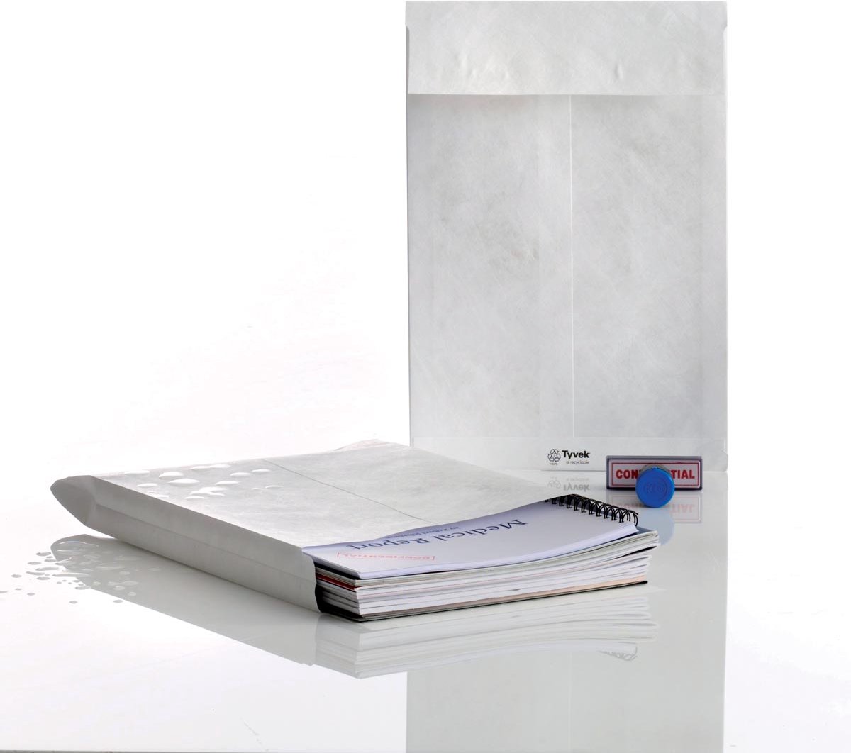Balgenveloppen Tyvek ft 250 x 353 x 38 mm, pak van 20 stuks 5 stuks