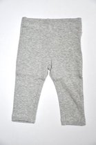 Blue Seven-Baby Girls knitted basic leggings-Grey