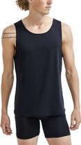 Craft Core Dry Singlet Heren - sportshirts - zwart - Mannen