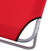 Outsunny Chaise longue chaise longue d'extérieur chaise longue de plage pliante avec toit ouvrant 3 couleurs 84B-001