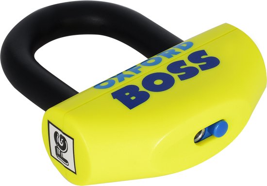 ART 4 gekeurd Oxford Beugelslot met Ketting - 1.50 m - ART-4 Fatbike slot - Scooterslot - Motorslot - Schijfremslot met ketting ! van Oxford — afbeelding 2