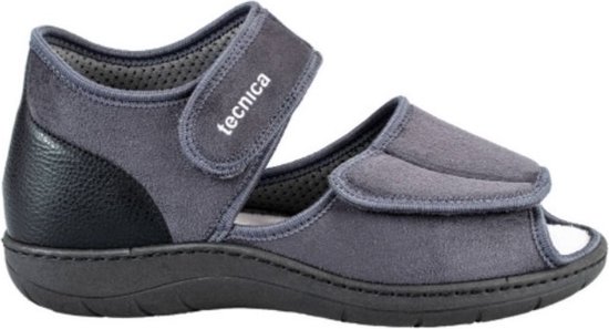 Sandale TECNICA 5 Slipper Comfort - Basse - Unisexe - largeur XL - gris - taille 39