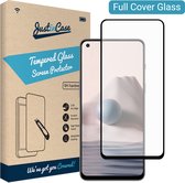 OnePlus Nord 2T screenprotector - Full Cover - Gehard glas - Zwart - Just in Case