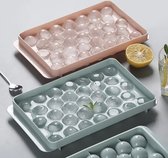 Repus - ijsblokjes bal - ijsbol - Ronde ijsblokjesvorm met deksel - 33 Ice cubes - BPA-vrij - set van 2 stuks - Mint Groen