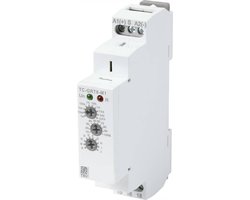 TRU COMPONENTS TC-9963308 Tijdrelais Multifunctioneel 12 V/AC, 240 V/AC 1 stuk(s) Tijdsduur: 0.1 s - 10 dag(en) 1x wiss