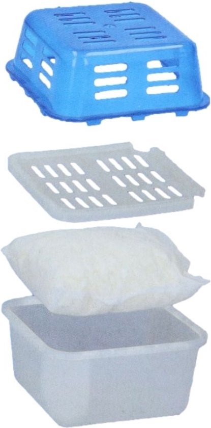 Nordix Luchtontvochtiger - Navulbaar - Vochtopnemer - Absorberend - 13 x 13 cm - Vochtvanger -Vochtvreter - Auto - Voor in huis