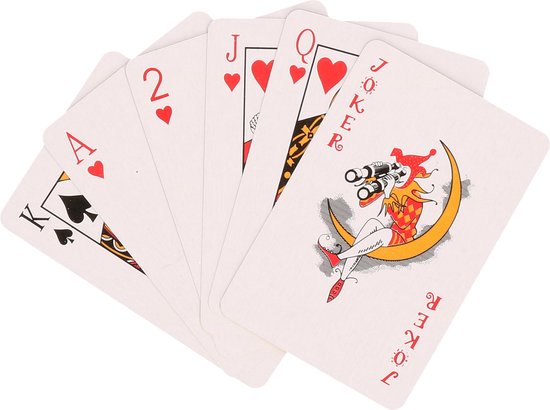 Thumbnail van een extra afbeelding van het spel Mini dinosaurussen thema speelkaarten 6 x 4 cm in doosje van karton - Handig formaatje kleine kaartspelletjes