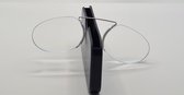 PINCE-NEZ NEUSBRIL +2,5 heel comfortabel en duurzaam, leesbril zonder pootjes +2.50 van hoge kwaliteit, geweldig cadeau voor dames en heren! merveilleux cadeau! Aland optiek