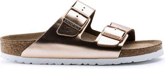 Birkenstock Arizona Dames Slippers Metallic Copper | | |