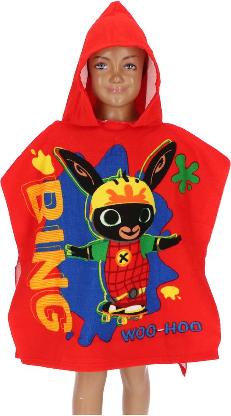 Bing Poncho met capuchon