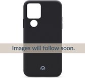 Mobilize Hoesje geschikt voor Sony Xperia 10 IV Telefoonhoesje Flexibel TPU | Mobilize Rubber Gelly Backcover | Xperia 10 IV Case | Back Cover - Matt Black | Zwart