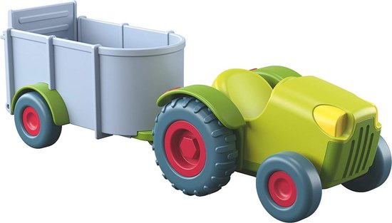Verdrag vrijdag realiteit Poppenhuis accessoires - Tractor - Met aanhanger | bol.com
