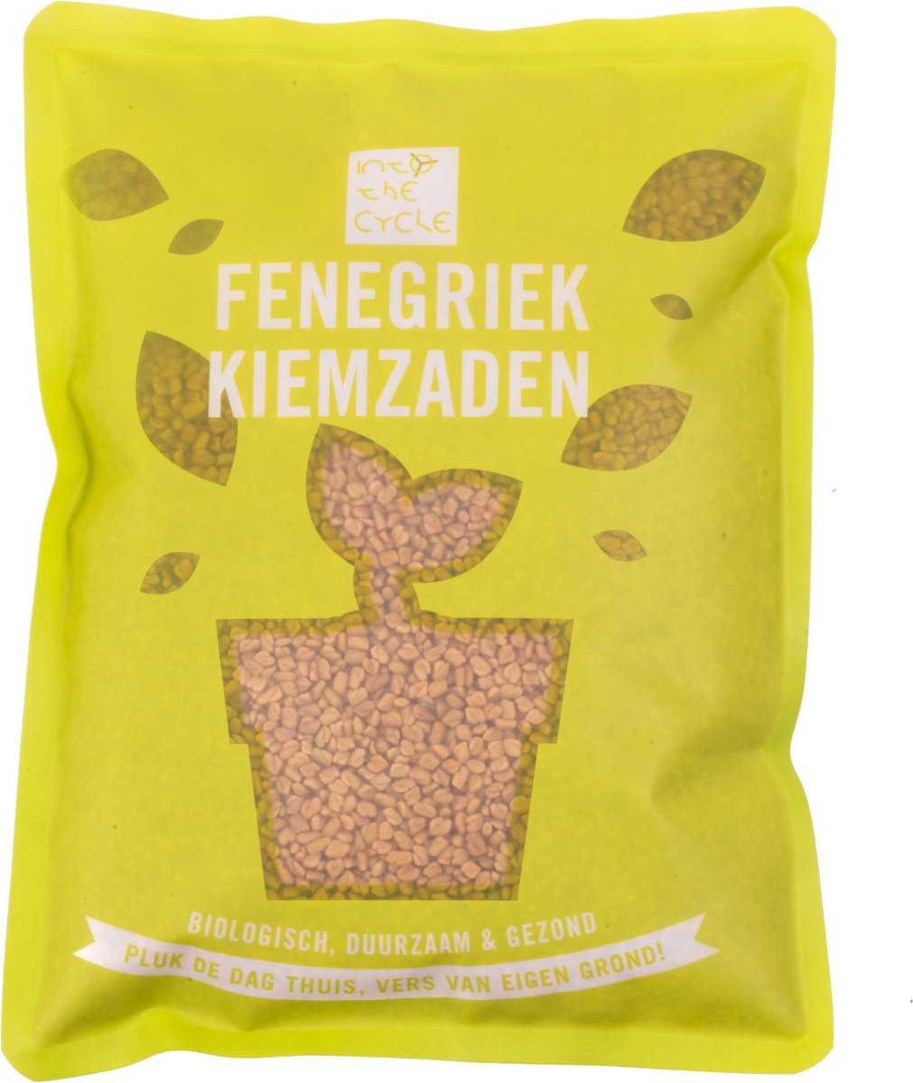 Into the Cycle Fenegriek kiemzaden biologisch 250 Gram Zak NL-BIO-01