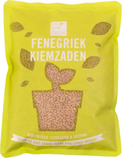 Into the Cycle Fenegriek kiemzaden biologisch 400 Gram Zak NL-BIO-01