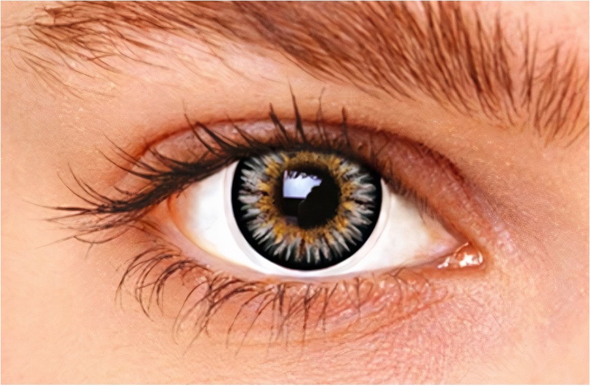 Kleurlenzen voor grijze ogen | 1 setje maandlenzen
