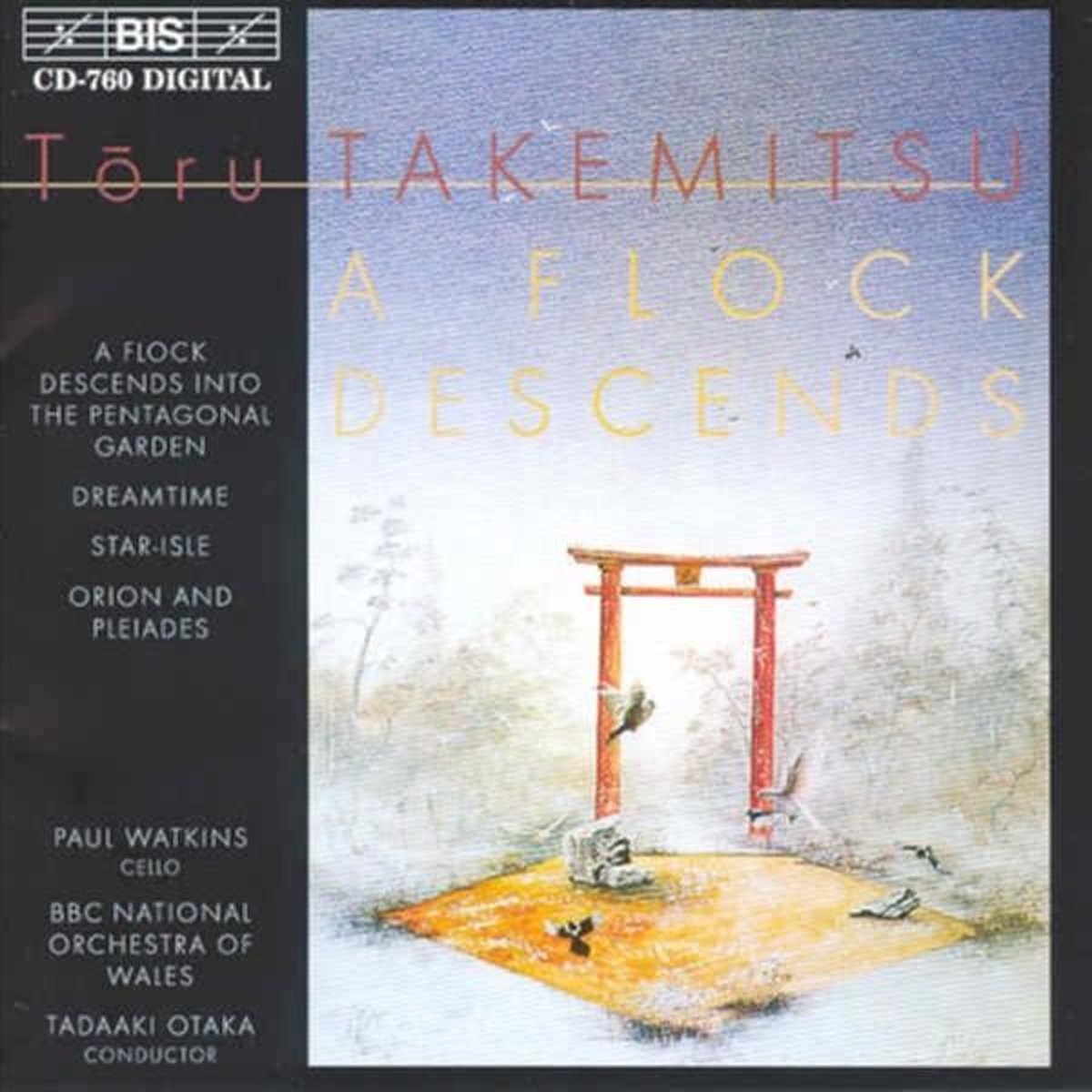 Paul Watkins & BBC National Orchestra Of Wales - A Flock Descends Into The Pentagon (CD)
