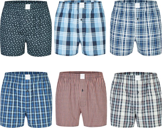 MG -1 Wide Boxer Shorts Men Multipack Assorti Mix D800 - Taille XXL - Boxer Boxers homme