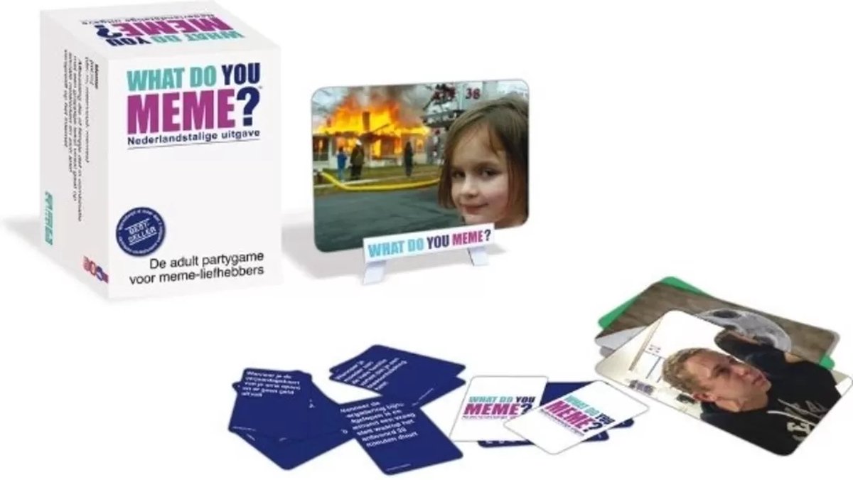 What Do You Meme? - Nederlandstalige editie - 18+ party game / kaartspel — afbeelding 3