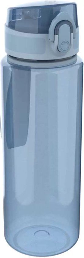 Lunch Buddies Trinkflasche – 600 Ml, Grün, Mit Griff Und Push-Open-Verschluss