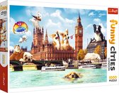 Trefl Hondjes in London puzzel - 1000 stukjes