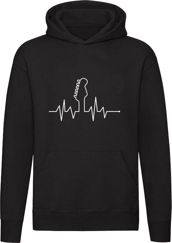 Pull Coeur Battement de Guitare Rock n Roll Guitare électrique